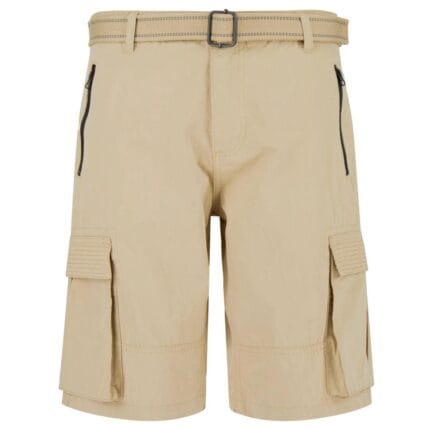 Mens Chino Shorts Belt Smart Casual Cotton Summer Holiday Beach Cargo Combat - Knighthood Store