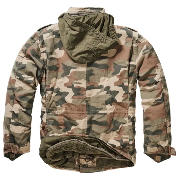 Brandit M65 Giant Military Parka Jacket US Army Combat Zip Fleece Warm Winter - Image 8