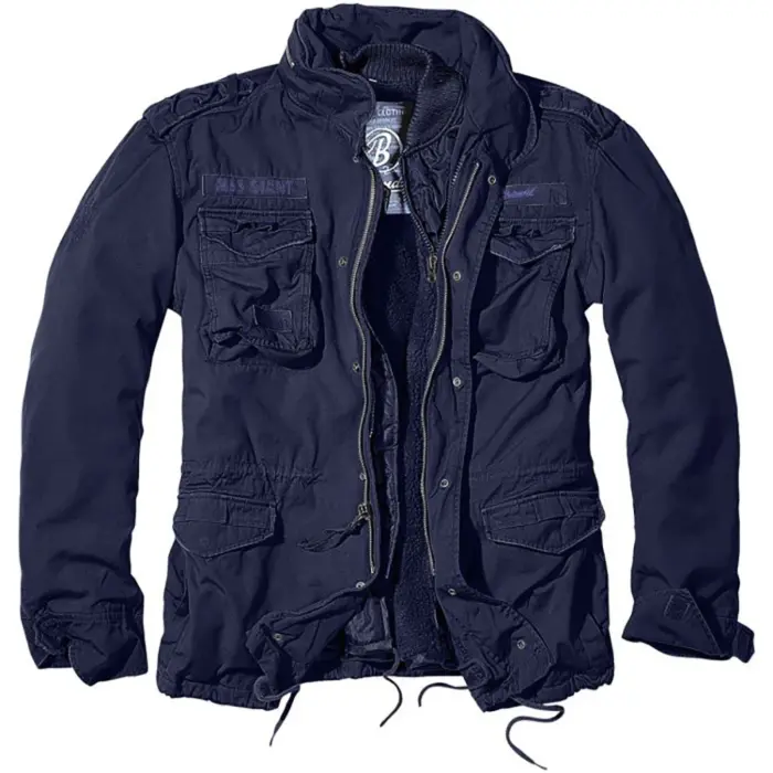Brandit M65 Giant Military Parka Jacket US Army Combat Zip Fleece Warm Winter - Image 9