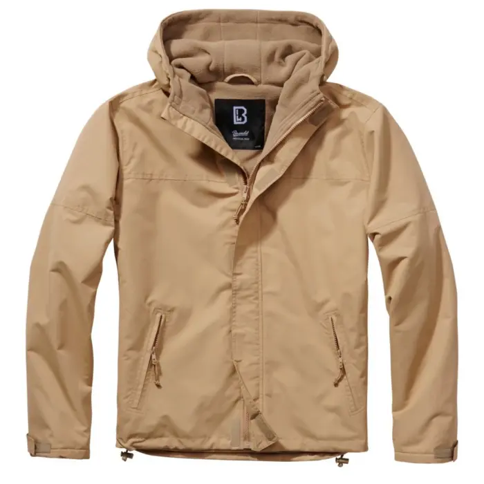 Brandit 3167 Windbreaker Zipped Hooded Jacket Military Army Jacket Camo - Image 2