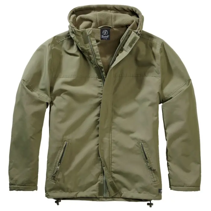 Brandit 3167 Windbreaker Zipped Hooded Jacket Military Army Jacket Camo - Image 7