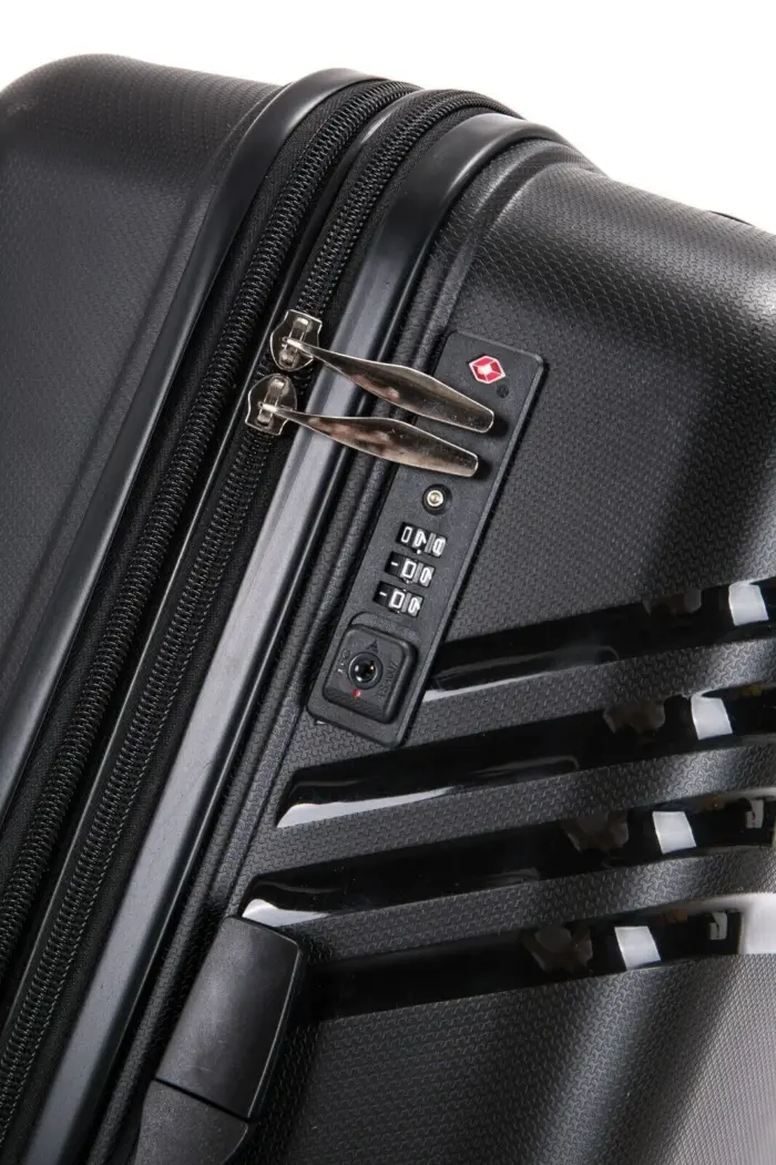Luggage Suitcase Travel Bag Carry On Hand Cabin Check in Hard-Shell 4 Spinner Wheels Trolley Set - Image 5