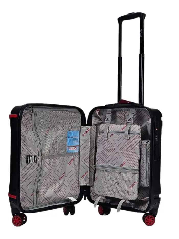 Suitcase Travel Bag Carry On Hand Cabin Check in Hard-Shell Set of 5 Luggage - Image 5