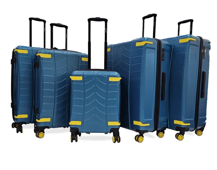 Suitcase Travel Bag Carry On Hand Cabin Check in Hard-Shell Set of 5 Luggage - Image 93
