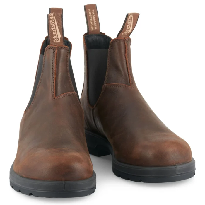 Blundstone 1609 Antique Brown Leather Chelsea Ankle Boot - Image 3