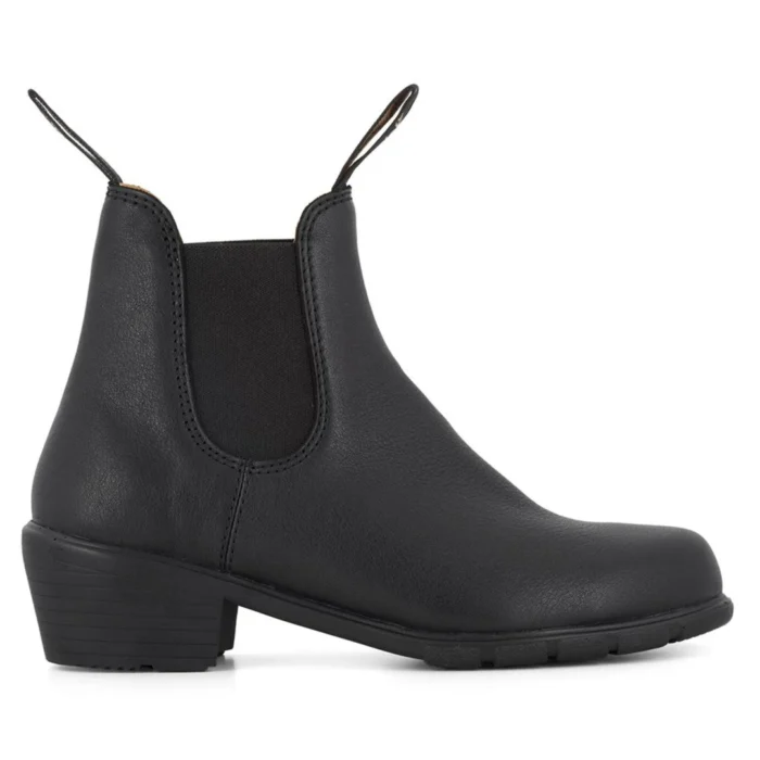 Blundstone 1671 Womens Black Leather Chelsea Boots Elasticated Ankle Classic - Image 1