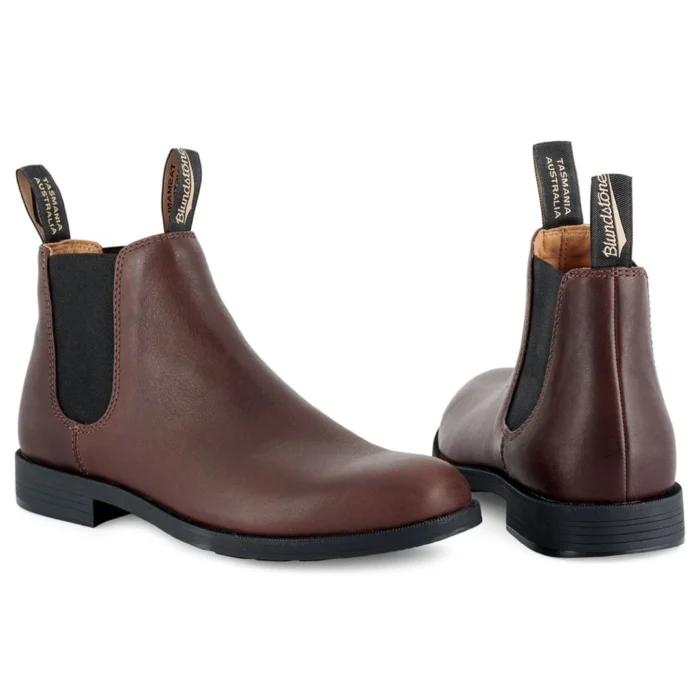 Blundstone 1900 Chestnut Brown Leather Chelsea Dress Boots Dealer Classic - Image 4