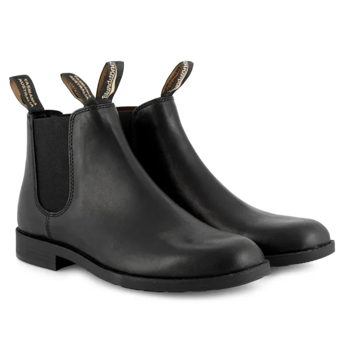 Blundstone 1901 Black Slip On Chelsea Dress Boots - Image 3