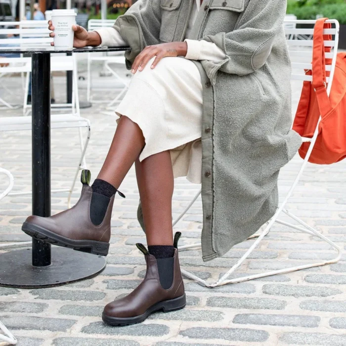 Blundstone 2116 Classic Brown Vegan Leather Chelsea Boots - Image 6