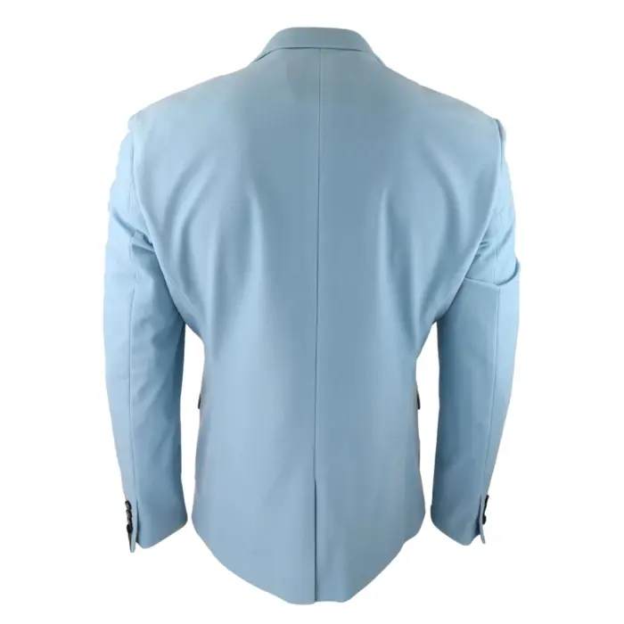 Mens Velvet Blazer Tuxedo Jacket Black Satin Lapel Pastel Blue Pink Green - Image 10