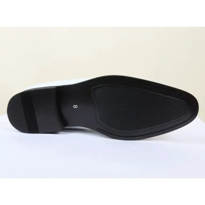 Men's Leather Lined Tassel Pattern Loafers - Image 20