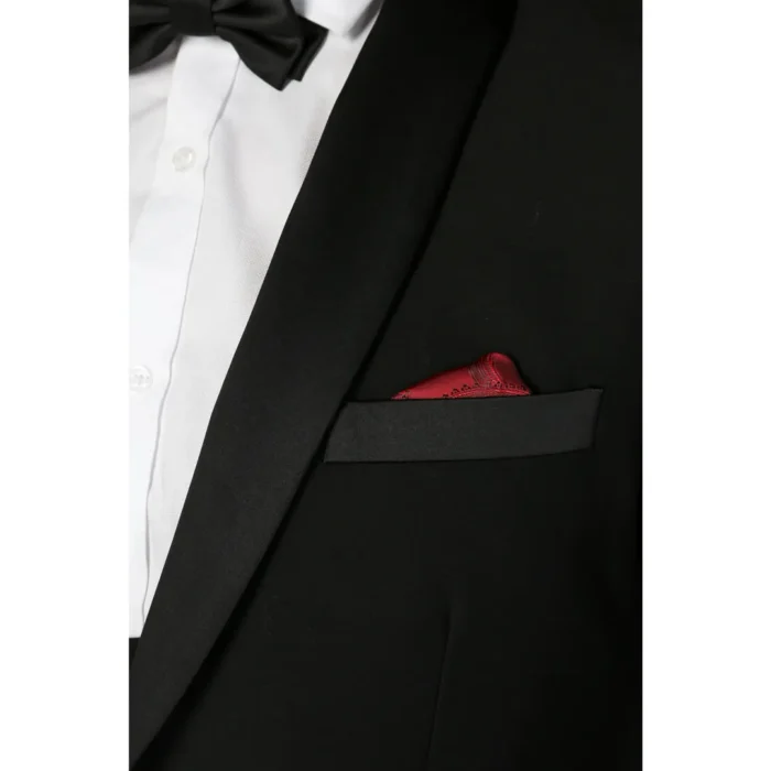 Men's Black Blazer Shawl Lapel Dinner Tuxedo Jacket - Image 3