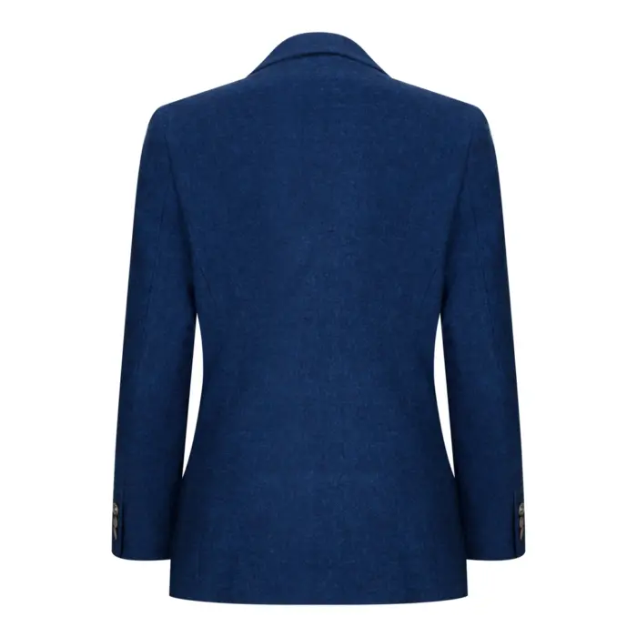 Boys 3 Piece Wool Suit Blue Tweed Vintage 1920s Classic 4 Pocket Waistcoat - Image 5