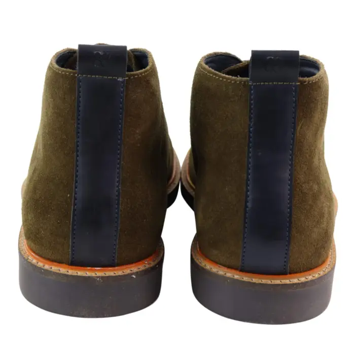 Mens Real Suede Italian Slip On Ankle Boots Smart Casual Desert Chelsea Dealer - Image 10
