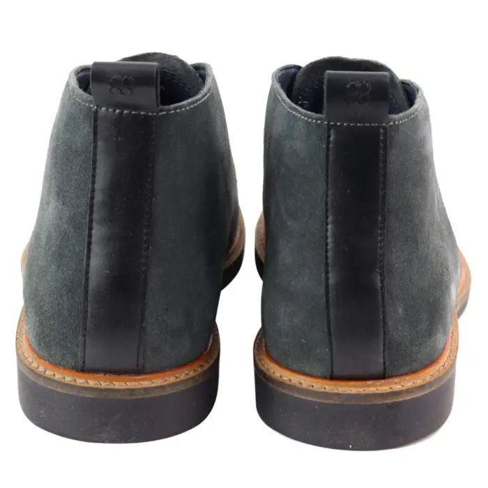 Mens Real Suede Italian Slip On Ankle Boots Smart Casual Desert Chelsea Dealer - Image 6