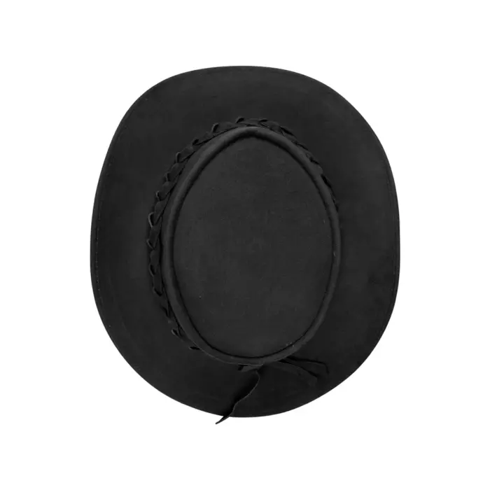 Australian Unisex Western Cowboy Hat Real Suede Outback Riding Dancing Classic - Image 4