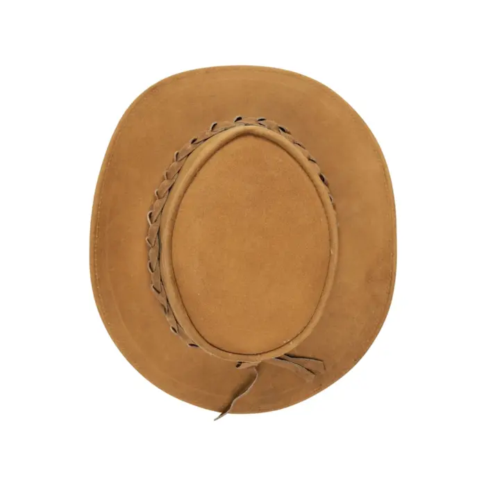 Australian Unisex Western Cowboy Hat Real Suede Outback Riding Dancing Classic - Image 14