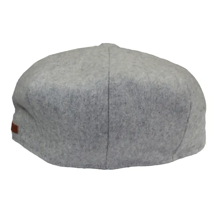 Mens Tweed Newsboy Cap Blinders Baker Boy Flat Grandad Hat 8 Panel Plain - Image 20