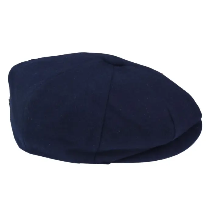 Mens Tweed Newsboy Cap Blinders Baker Boy Flat Grandad Hat 8 Panel Plain - Image 23