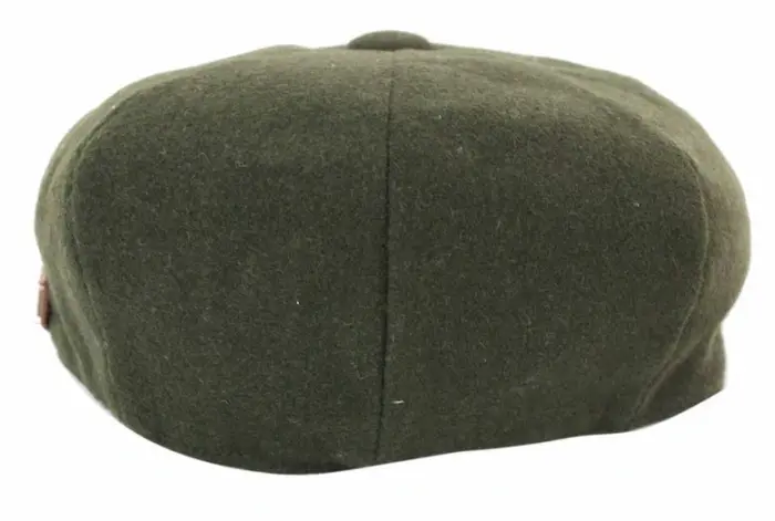 Mens Tweed Newsboy Cap Blinders Baker Boy Flat Grandad Hat 8 Panel Plain - Image 28