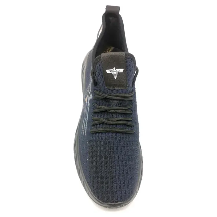 Men's Shoes Lightweight Running Trainers Breathable Gym Workout Outdoor Sport Sneakers | Black Navy Red White - Image 7