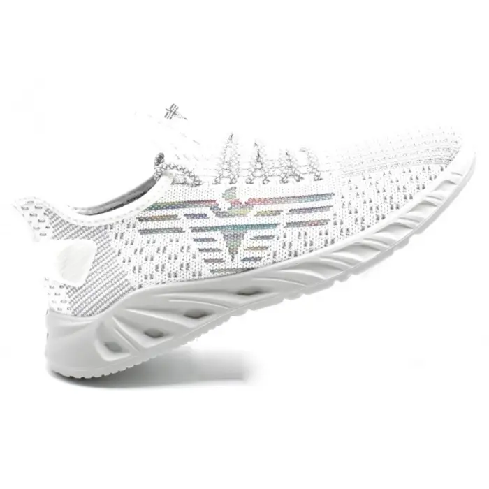 Men's Shoes Lightweight Running Trainers Breathable Gym Workout Outdoor Sport Sneakers | Black Navy Red White - Image 17