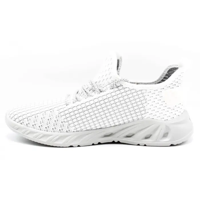 Men's Shoes Lightweight Running Trainers Breathable Gym Workout Outdoor Sport Sneakers | Black Navy Red White - Image 16