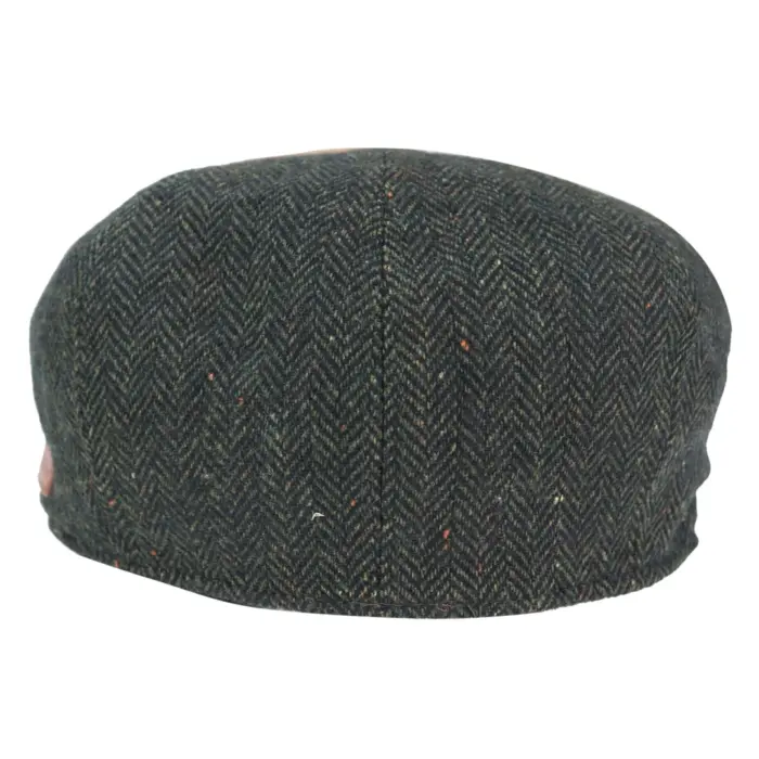 Mens Tweed Newsboy Peaky Blinder Baker Boy Razor Flat Cap Grandad Hat 8 Panel - Image 20