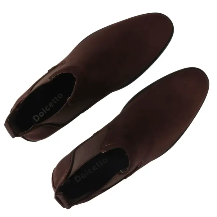 Men's Boots Slip On Suede Leather Lined Chelsea Ankle Shoes - Image 10