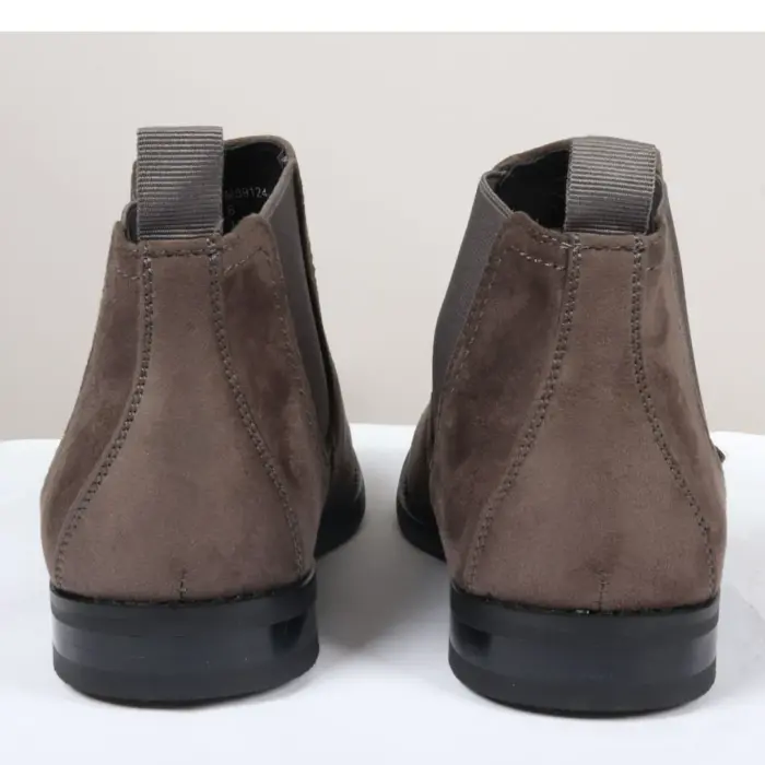 Men's Boots Slip On Suede Leather Lined Chelsea Ankle Shoes - Image 17