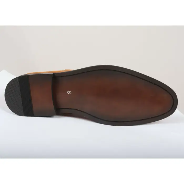 Men's Boots Slip On Suede Leather Lined Chelsea Ankle Shoes - Image 30