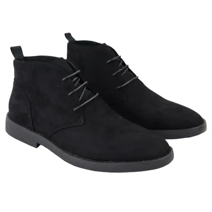 Mens's Chukka Desert Ankle Boots Lace Up Suede Shoes - Image 6