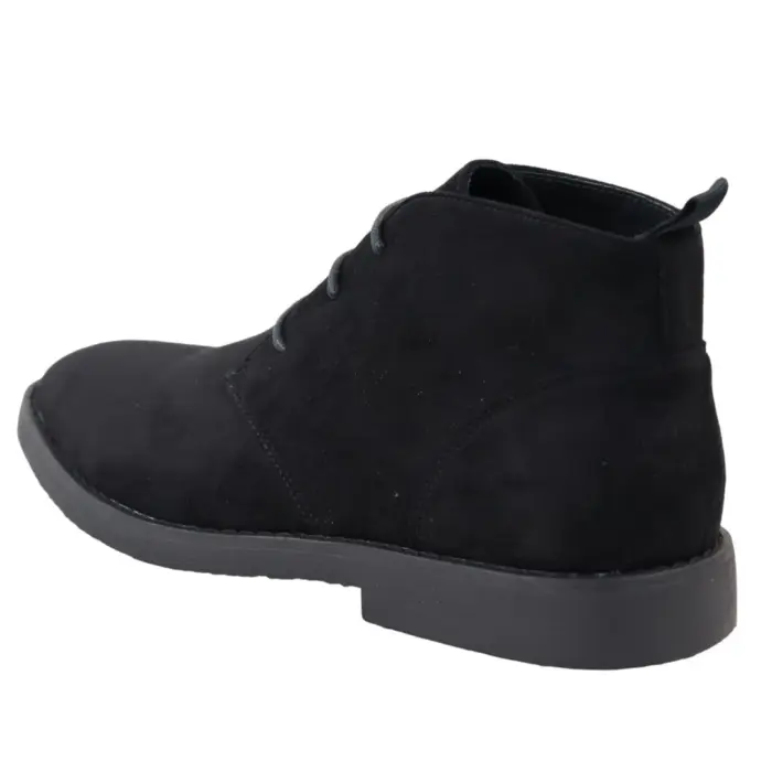Mens's Chukka Desert Ankle Boots Lace Up Suede Shoes - Image 4