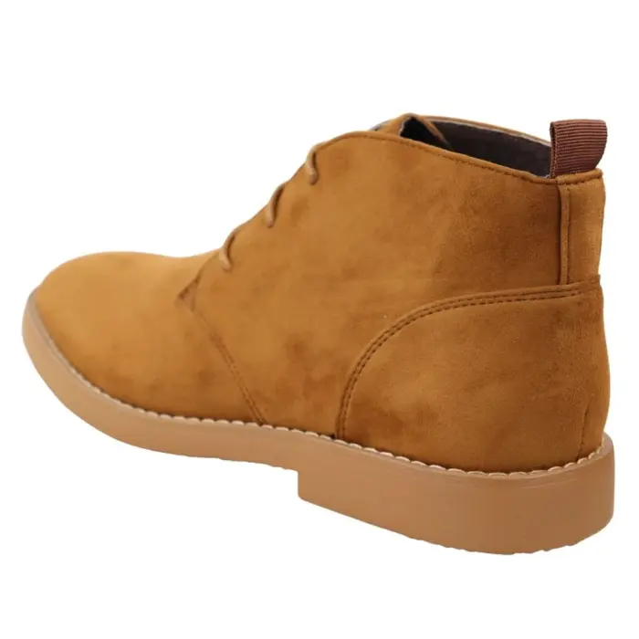 Mens's Chukka Desert Ankle Boots Lace Up Suede Shoes - Image 23