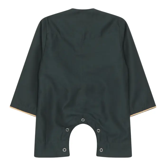 Baby Toddler Romper Thobe Emirati Omani Islamic Eid Clothing Arab Gold Embroidery - Image 8