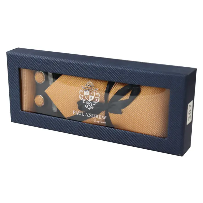 Diamond Neck Tie Gift Set Pocket Square Cuff Links Pin Tie For Shirt Satin - Image 20