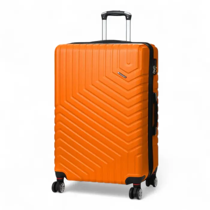 Hard Shell Luggage Set 8 Spinner Wheels ABS Suitcase - Image 3