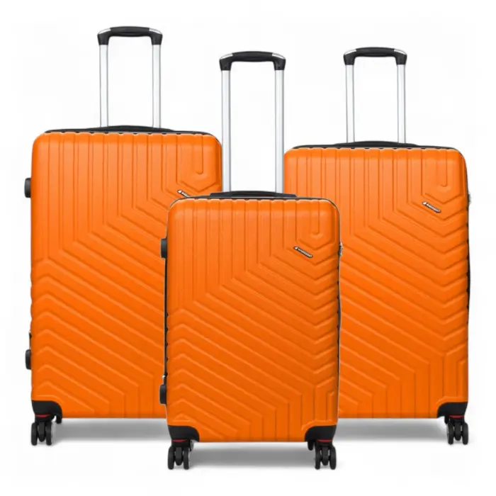 Hard Shell Luggage Set 8 Spinner Wheels ABS Suitcase - Image 7