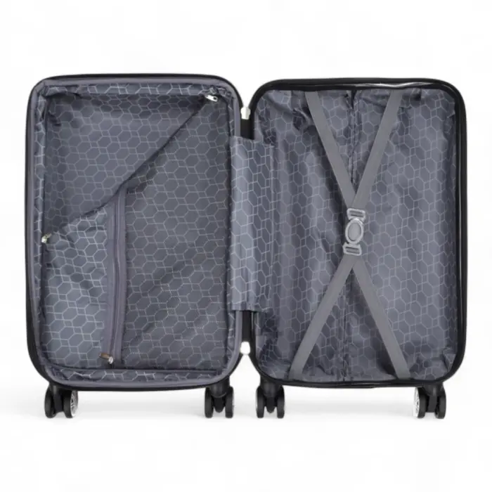 Hard Shell Luggage Set 8 Spinner Wheels ABS Suitcase - Image 16