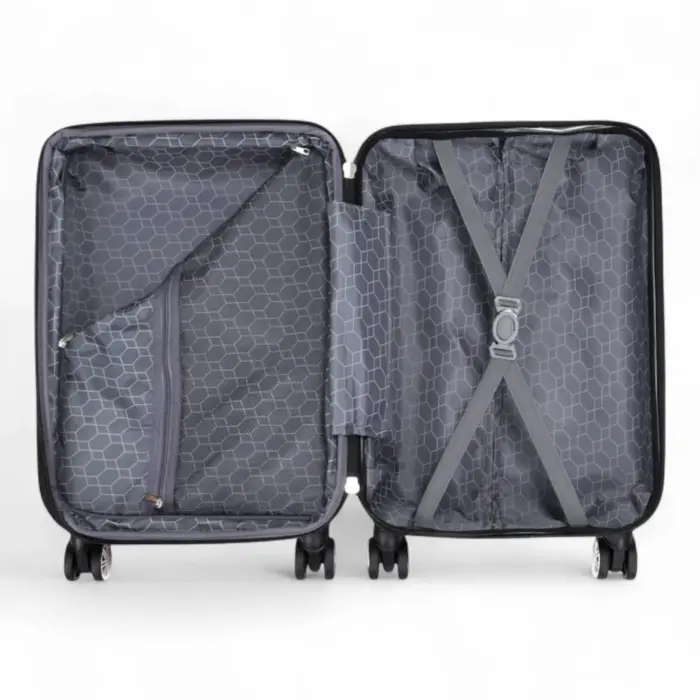 Hard Shell Luggage Set 8 Spinner Wheels ABS Suitcase - Image 40