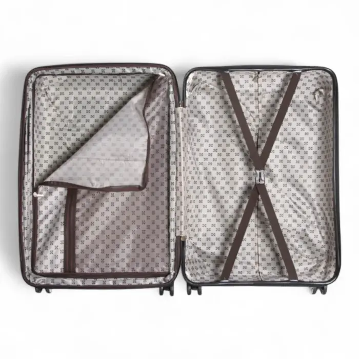Hard Shell Suitcase Set Dual 4-Wheel Spinner Travel Luggage - Image 3