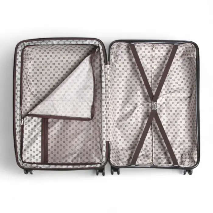 Hard Shell Suitcase Set Dual 4-Wheel Spinner Travel Luggage - Image 24
