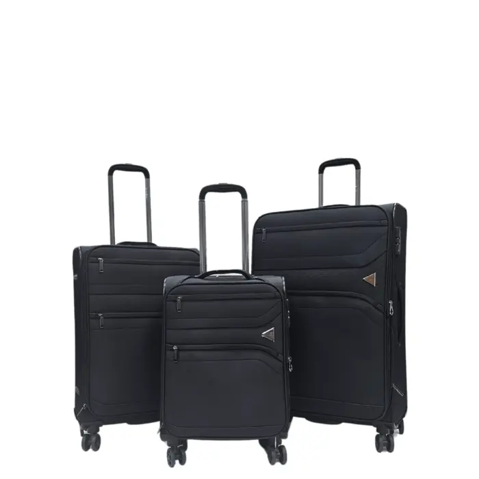 Softshell Luggage Set Cabin Check-in Suitcase - Image 8