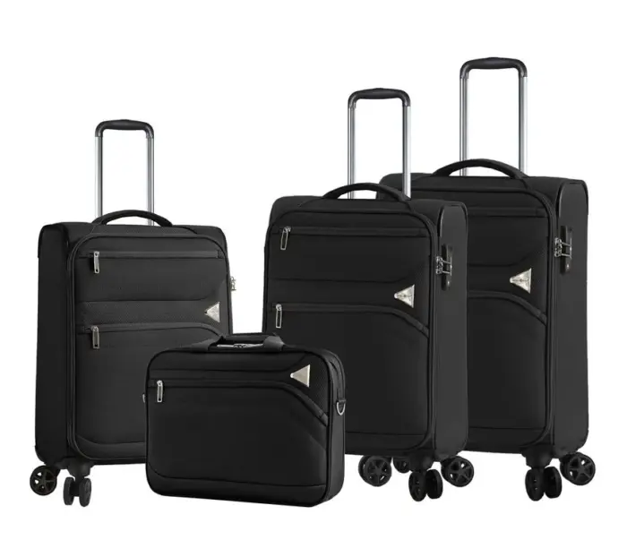 Softshell Luggage Set Cabin Check-in Suitcase - Image 9
