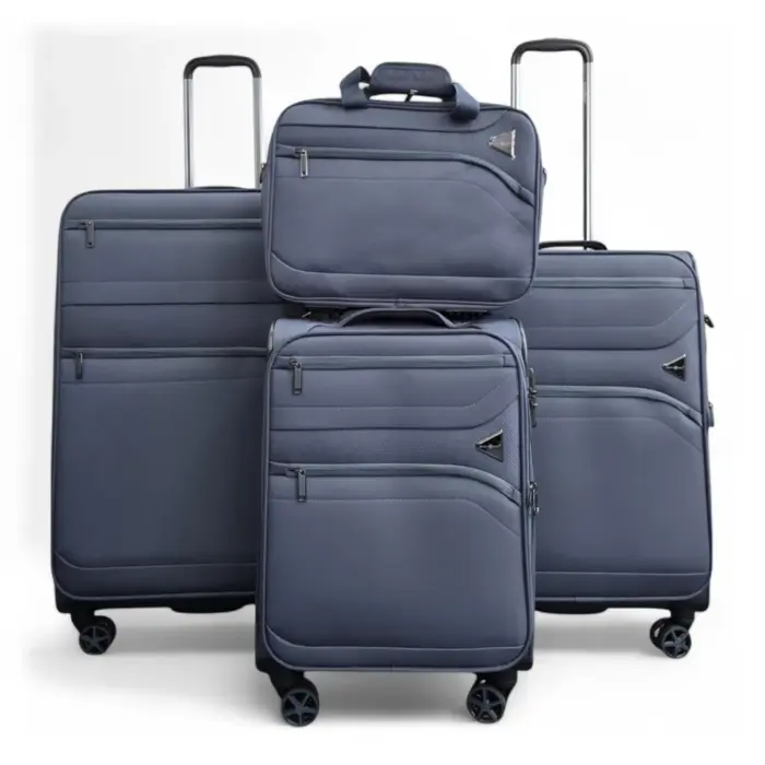 Softshell Luggage Set Cabin Check-in Suitcase - Image 14