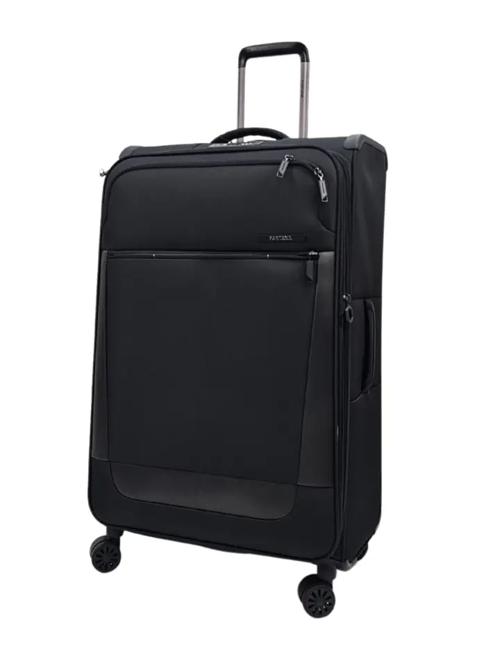 Suitcase Travel Bag Carry On Hand Cabin Check in Soft Case Luggage Trolley Zipped Compartments - Image 34