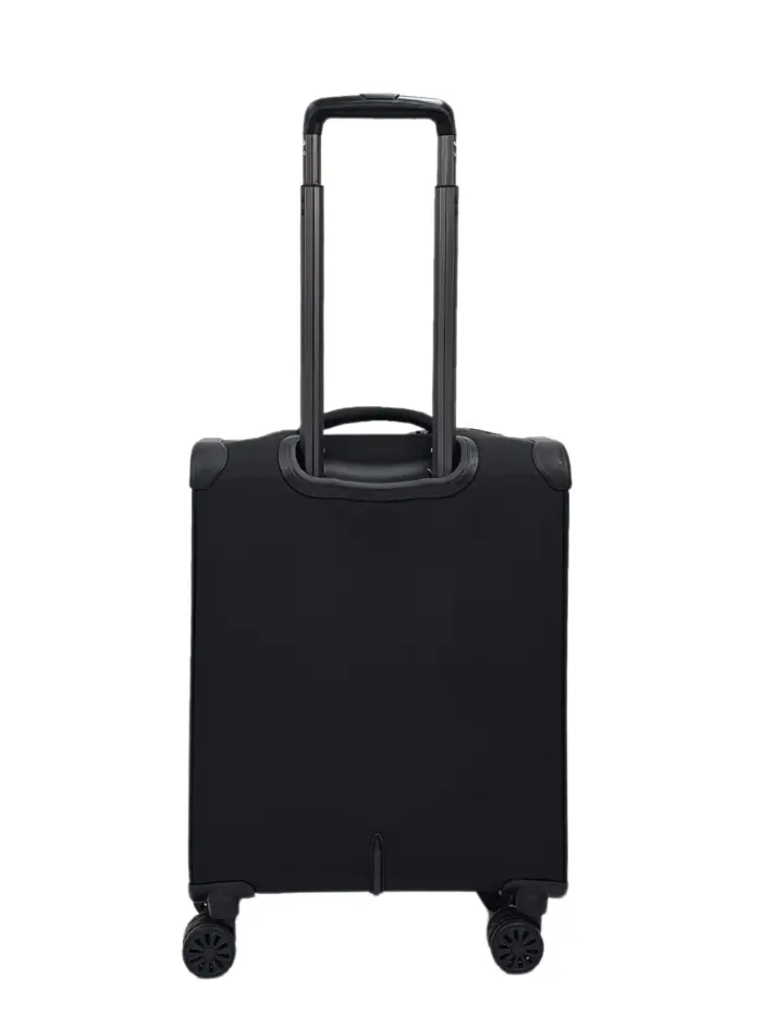 Suitcase Travel Bag Carry On Hand Cabin Check in Soft Case Luggage Trolley Zipped Compartments - Image 3