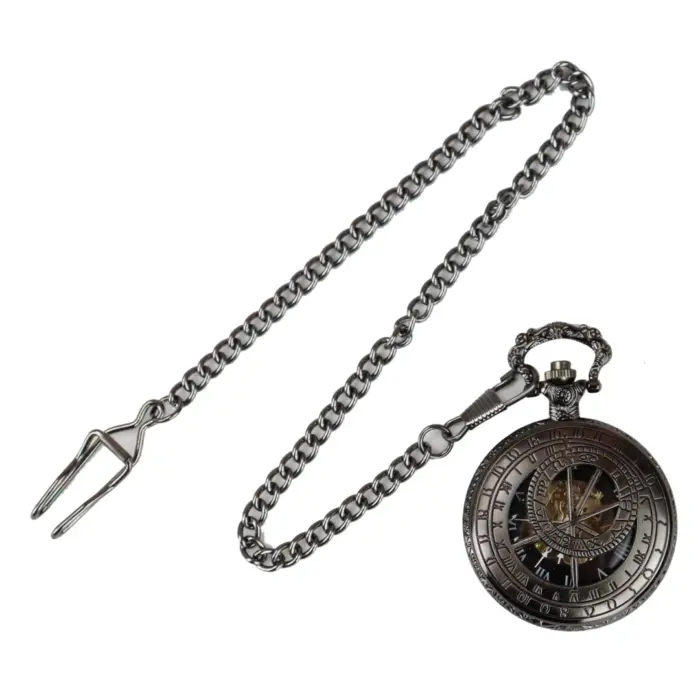 Vintage 1920s Style Pocket Watch – Mechanical & Battery-Free - Image 3
