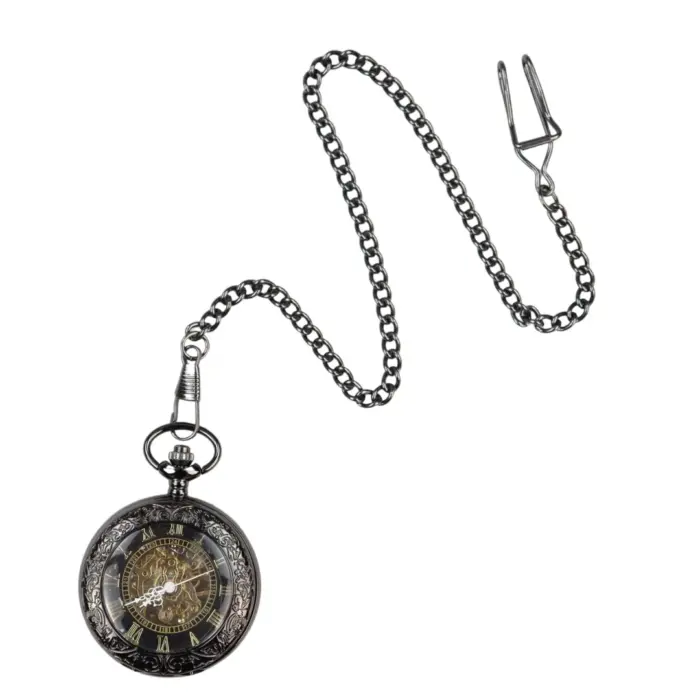 Retro Mechanical Pocket Watch – 1920s Vintage Blinders Edition - Image 2