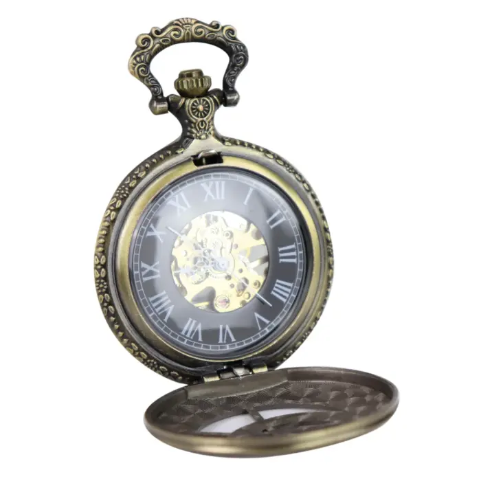 Vintage 1920s Style Pocket Watch – Mechanical & Battery-Free - Image 6